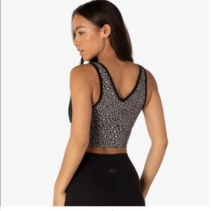 Beyond Yoga Back Me Up Cropped Tank